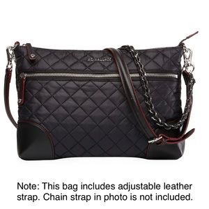 MZ Wallace Crosby Crossbody ~ Black Oxford